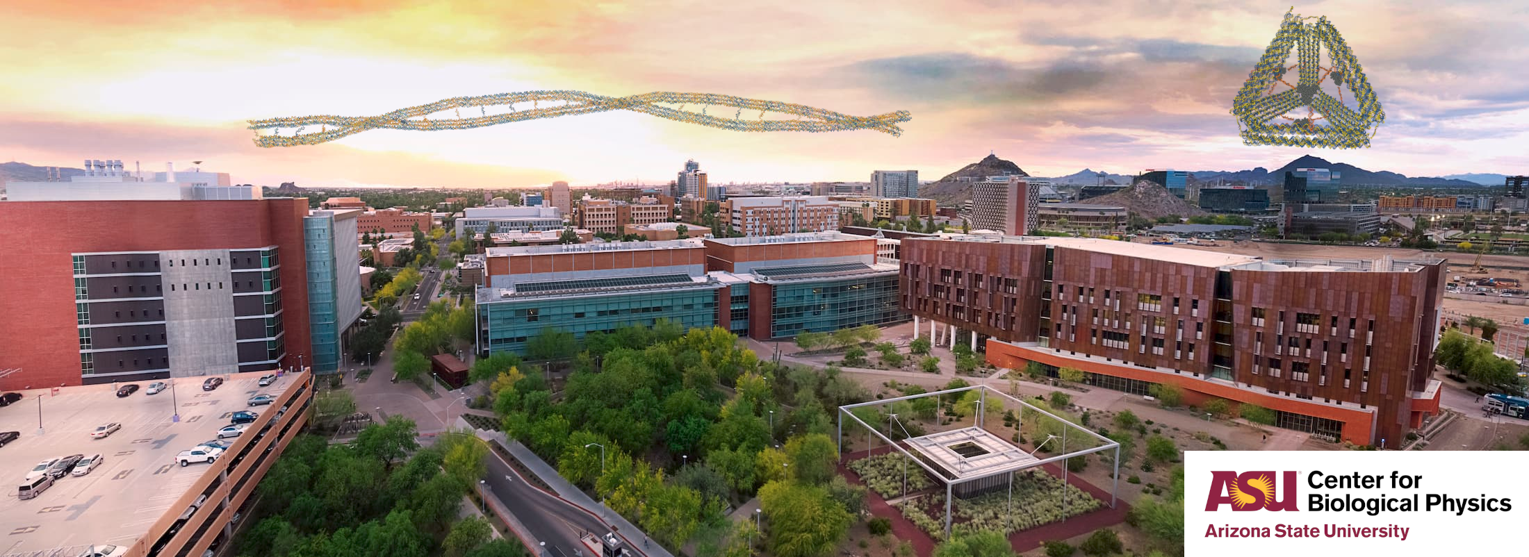 ASU Center for Biological Physics - Conference Banner